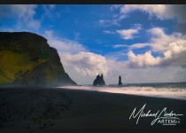 Iceland Black Beach 